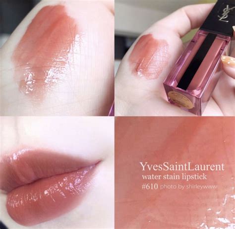 ysl 610 water stain|ysl water stain lip stain.